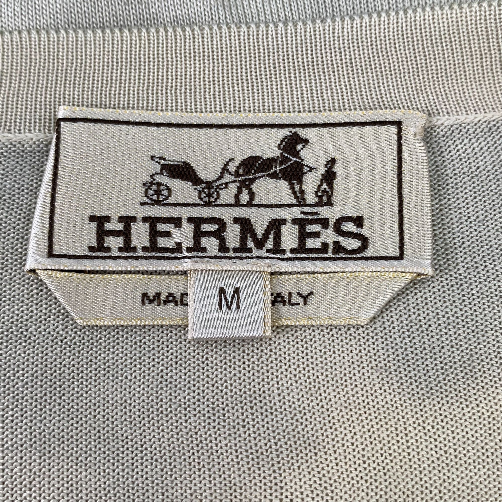 Hermes Hermès Tie-Dye Silk Sweater M Size US M / EU 48-50 / 2 - 6 Thumbnail