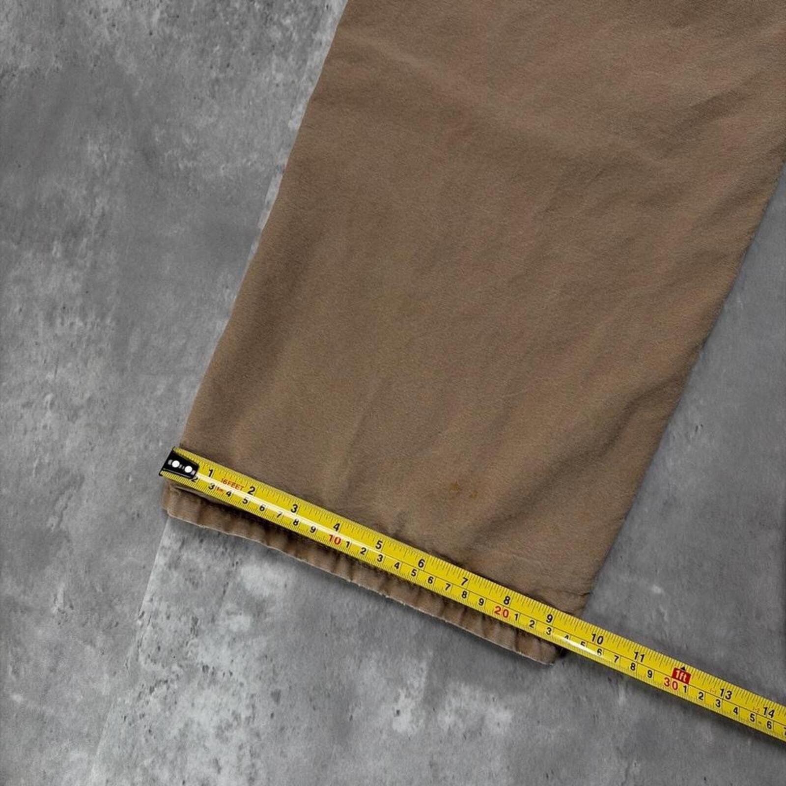 Carhartt Y2K Tan Carhartt Grunge Baggy Carpenter Skater Pants Size US 38 / EU 54 - 8 Thumbnail