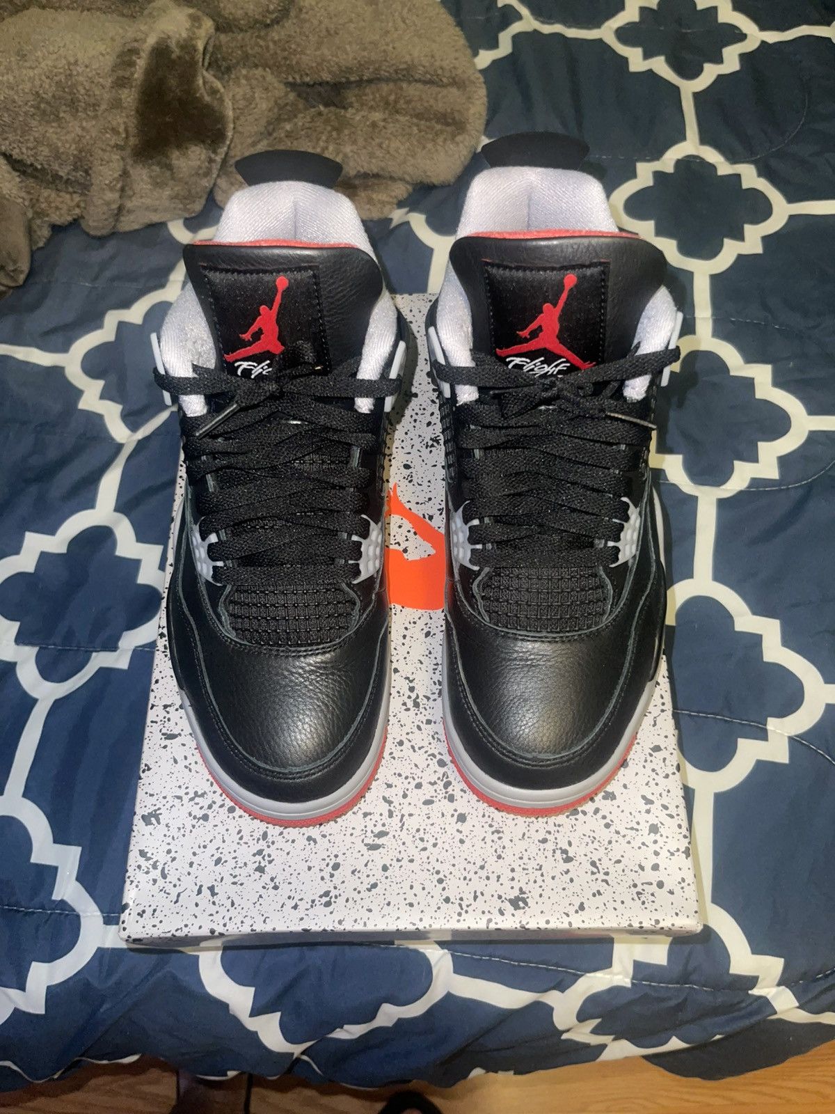 Jordan Brand Jordan 4 bred reimagined Size US 8 / EU 41 - 3 Thumbnail
