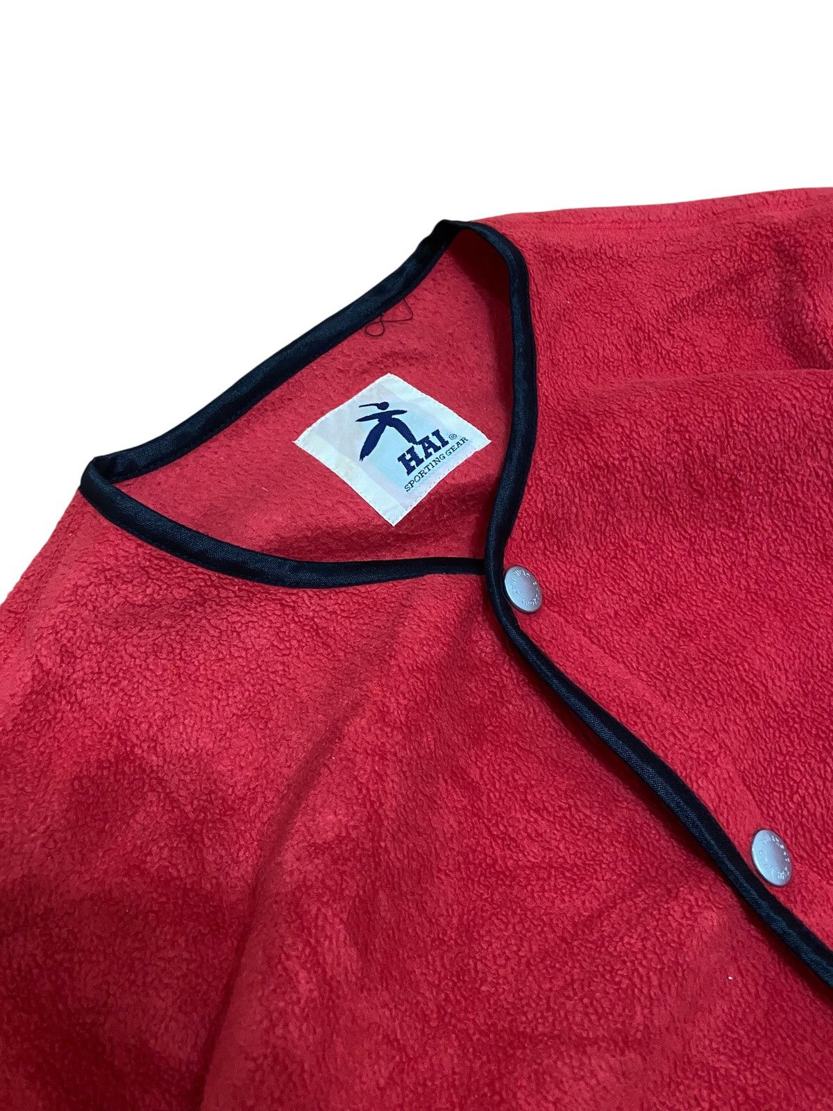 Hai Sporting Gear Vintage hai sporting gear fleece sweater snap button Size US L / EU 52-54 / 3 - 4 Thumbnail