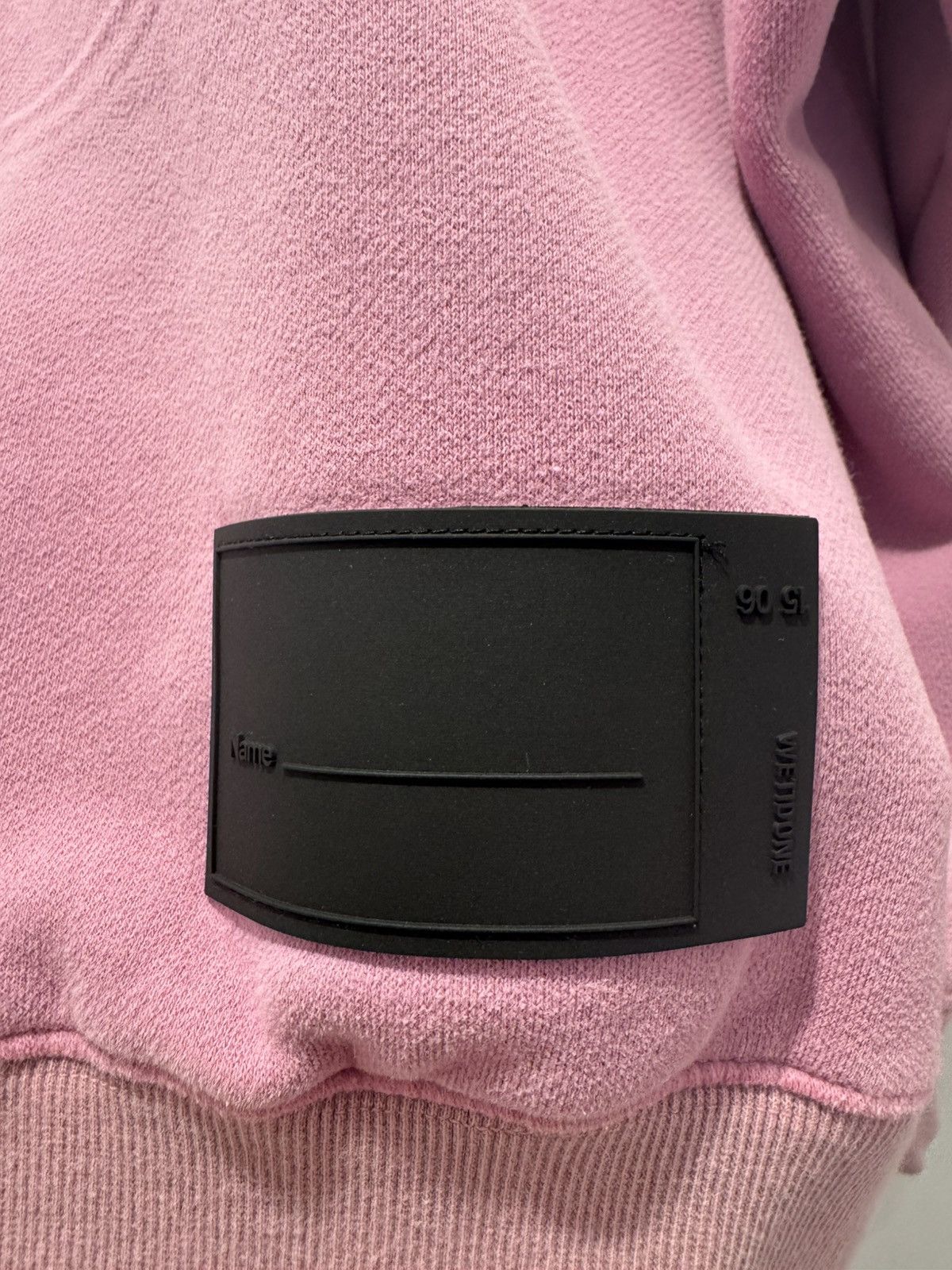 WE11DONE WE11DONE Pink Crewneck Sweatshirt Size US M / EU 48-50 / 2 - 7 Thumbnail