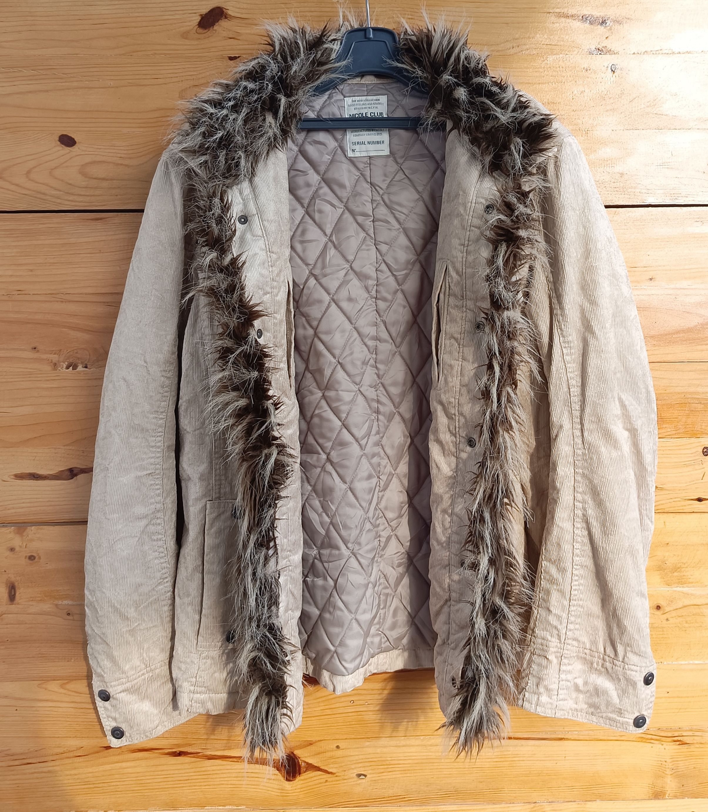 Isamu Katayama Backlash Nicole Gimmick Fur Jacket Size US L / EU 52-54 / 3 - 4 Thumbnail