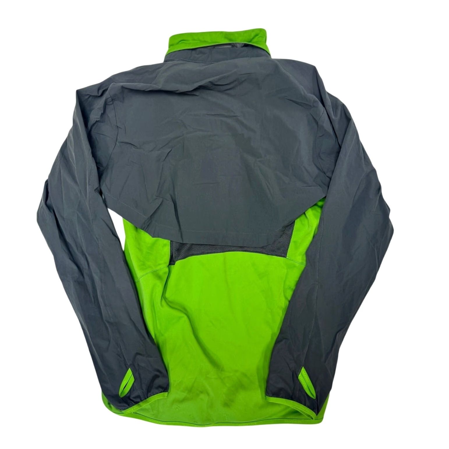 Salomon VINTAGE Salomon Convertible Hiking Running Windbreaker Full Zip Womens Size M Green Track Jacket Womens M 18" PTP 28" SH 17" SHOULDER to HEM Size M / US 6-8 / IT 42-44 - 2 Thumbnail