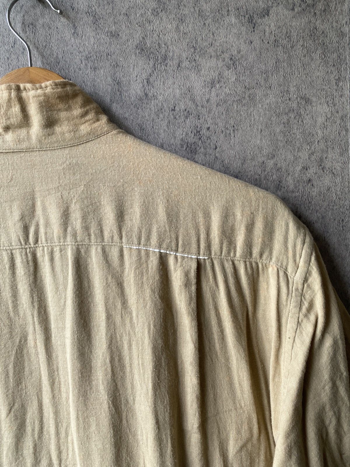 Yohji Yamamoto WXYZ By Yohji Yamamoto Zipper Shirt Size US L / EU 52-54 / 3 - 12 Thumbnail