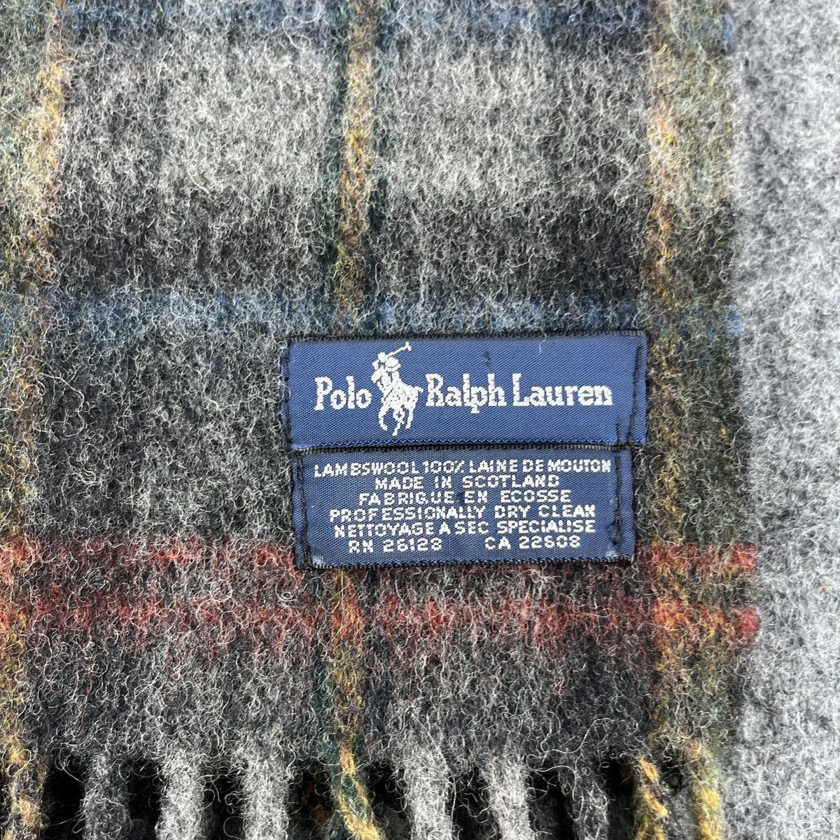 Polo Ralph Lauren × Vintage Polo Ralph Lauren Scarf / Muffler / Neckwear T1385 Size ONE SIZE - 4 Thumbnail
