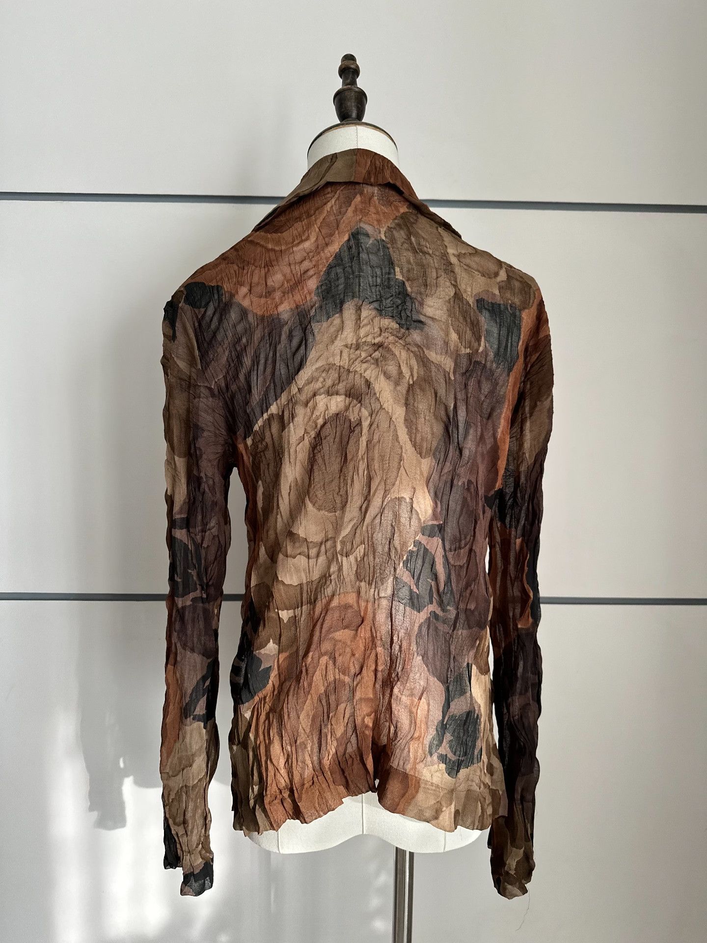 Other ISSEY MIYAKE Early-leaf cotton shirt jacket| Size L / US 10 / IT 46 - 5 Thumbnail