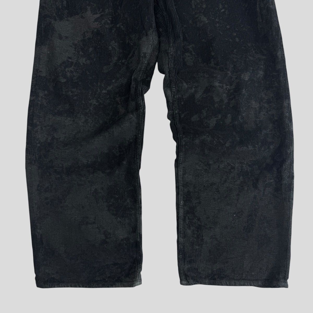 Our Legacy Our Legacy Black Vast Cut Coated Corduroy Pants Size US 33 - 3 Thumbnail