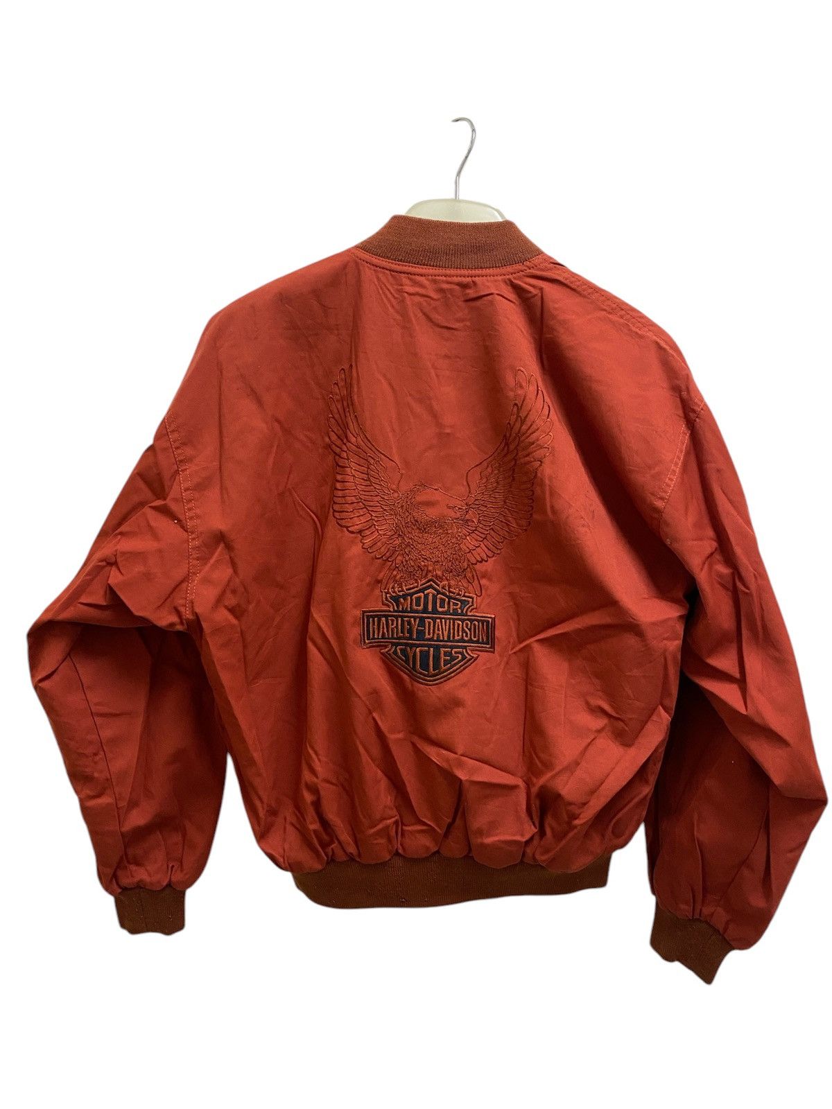 Harley Davidson HARLEY DAVIDSON Reverseable Bomber Jacket Big Logo Size US M / EU 48-50 / 2 - 1 Thumbnail