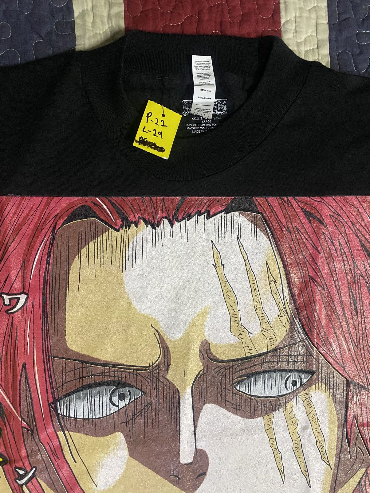 One Piece one piece x yonkou akagami x shanks x redhair x four emperor Size US L / EU 52-54 / 3 - 5 Thumbnail