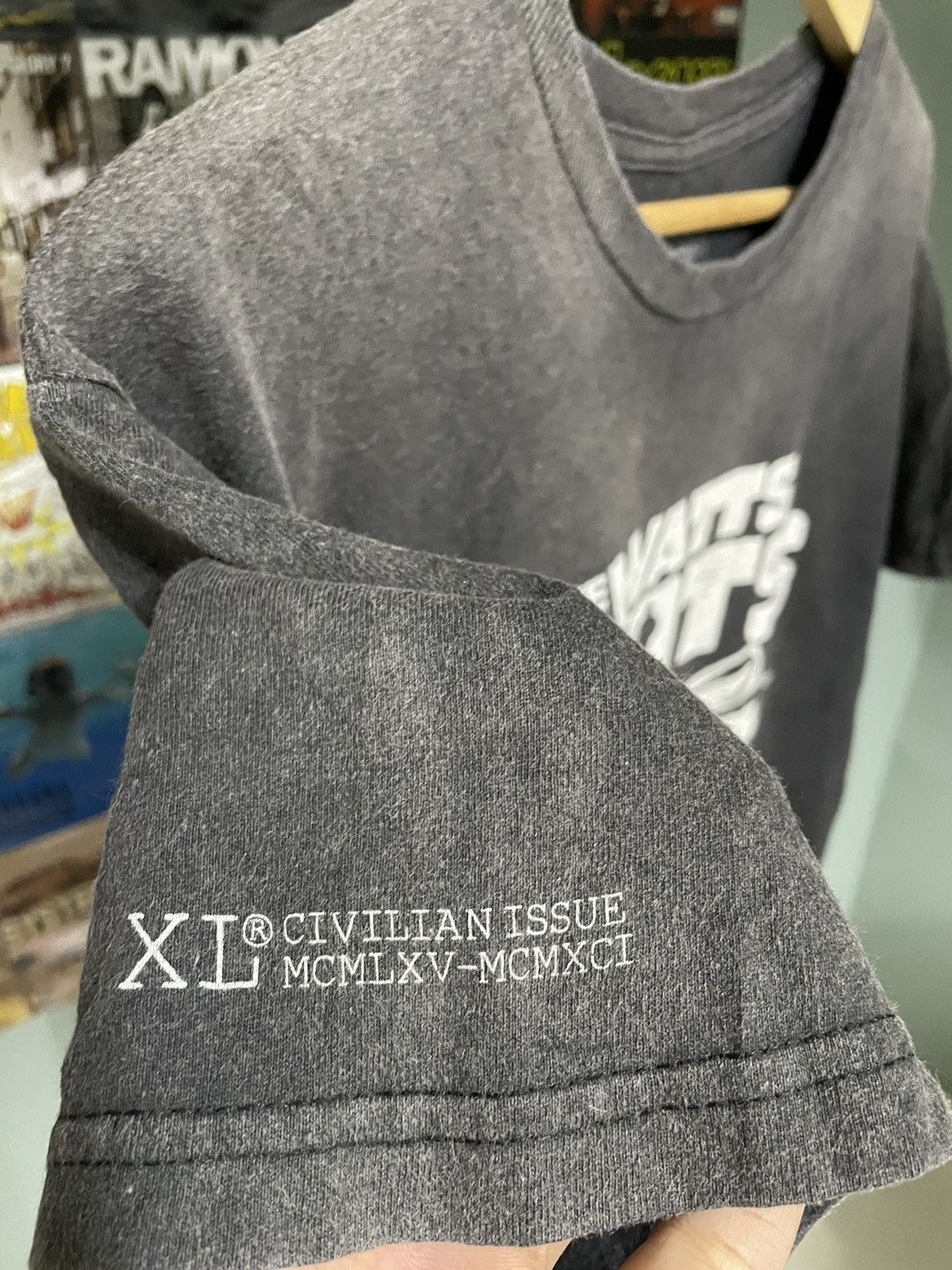 Vintage × Xlarge X-Large The Watts Riots Civilian Issue Sunfaded Tee Size US S / EU 44-46 / 1 - 4 Thumbnail