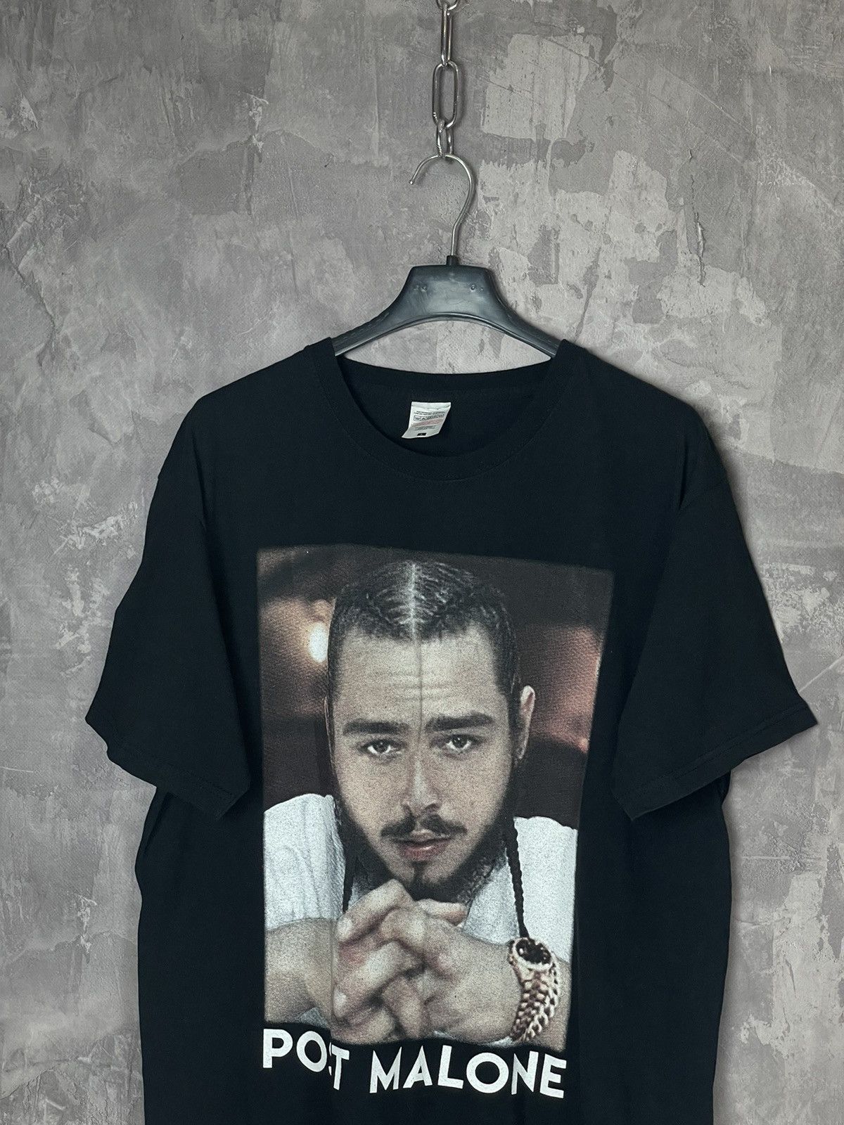 Rap Tees Vintage Y2K POST MALONE Rap Tour T-shirt Streetwear Style Size US L / EU 52-54 / 3 - 3 Thumbnail