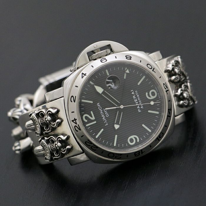 Chrome Hearts Chrome Hearts x Panerai Luminor GMT Large Fancy Link