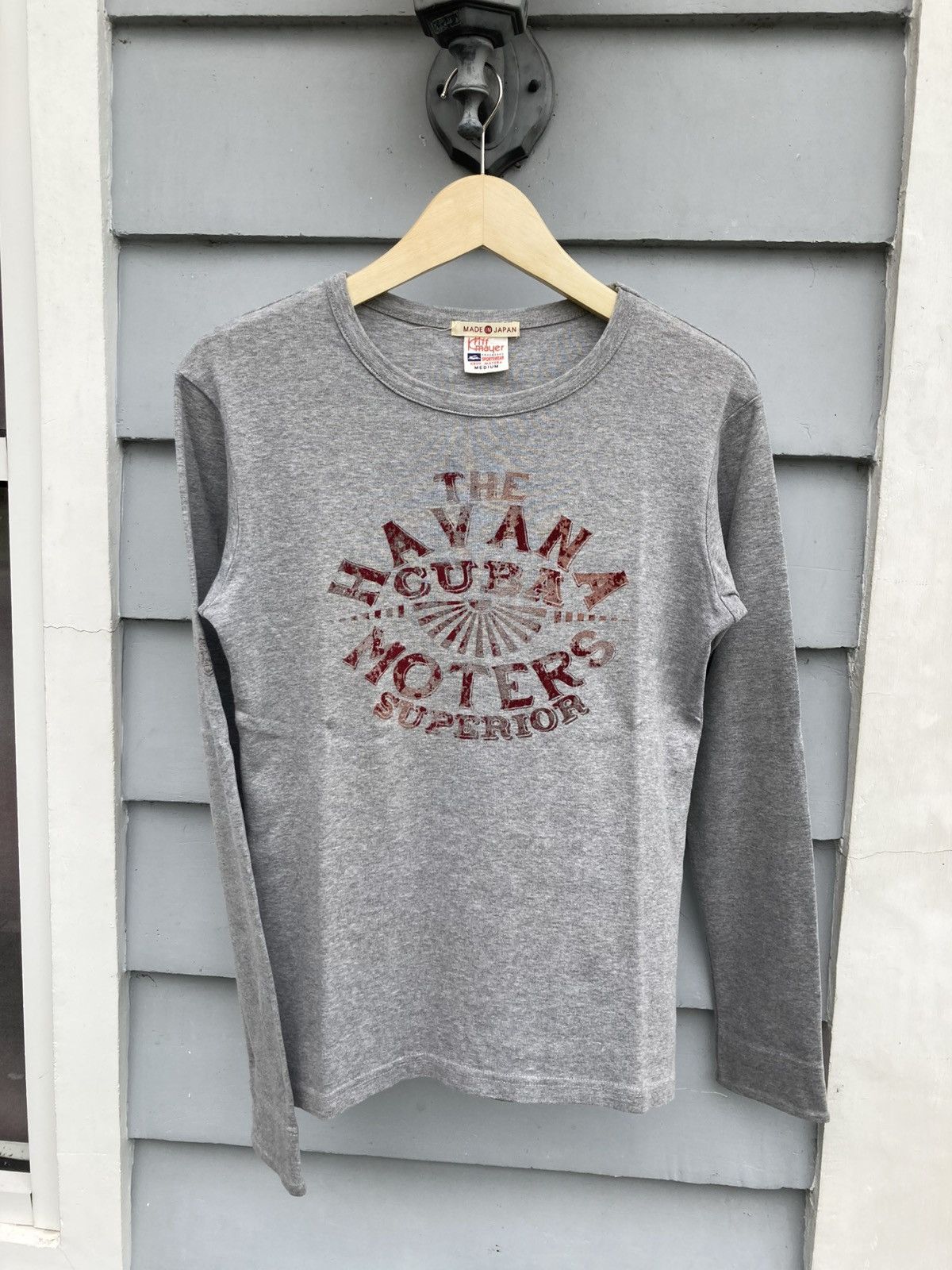 Japanese Brand × Vintage Japanese Brand Long Sleeve Tshirt Size M / US 6-8 / IT 42-44 - 1 Thumbnail