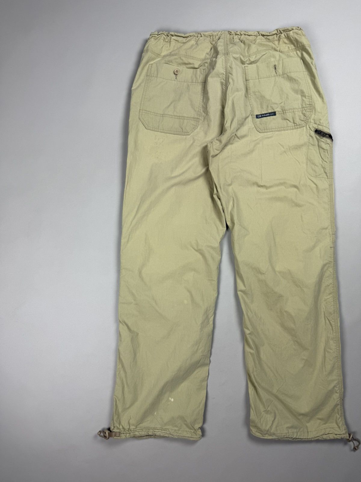 Schott × Vintage Schott NYC Vintage Military Style Parachute Pants Trousers Size US 36 / EU 52 - 17 Thumbnail