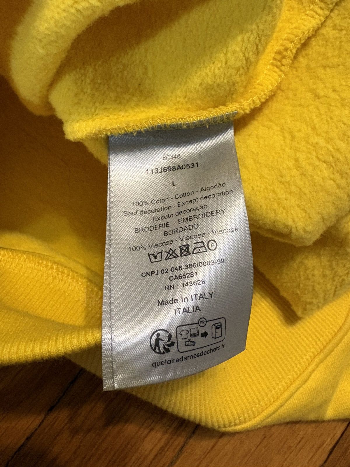 Dior Dior CD Hoodie Size US L / EU 52-54 / 3 - 8 Thumbnail