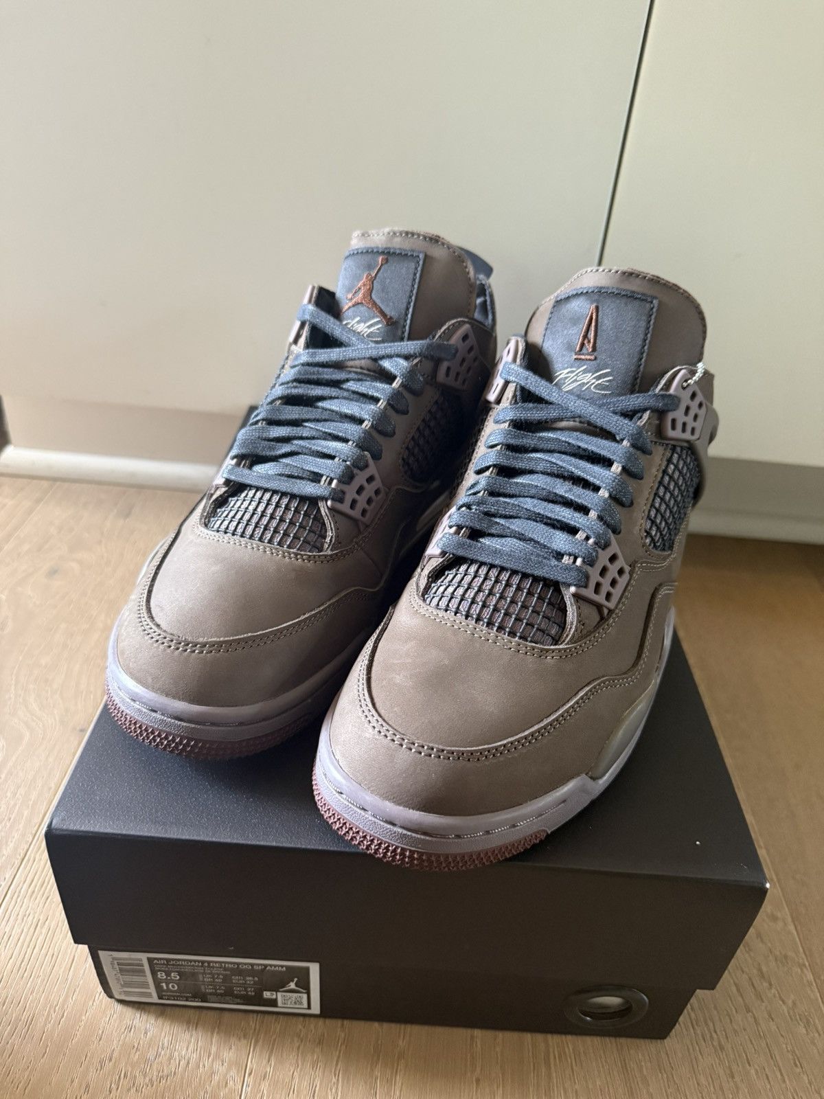 Nike Air Jordan 4 X A Ma Maniere Dark Mocha Men’s Size 8.5