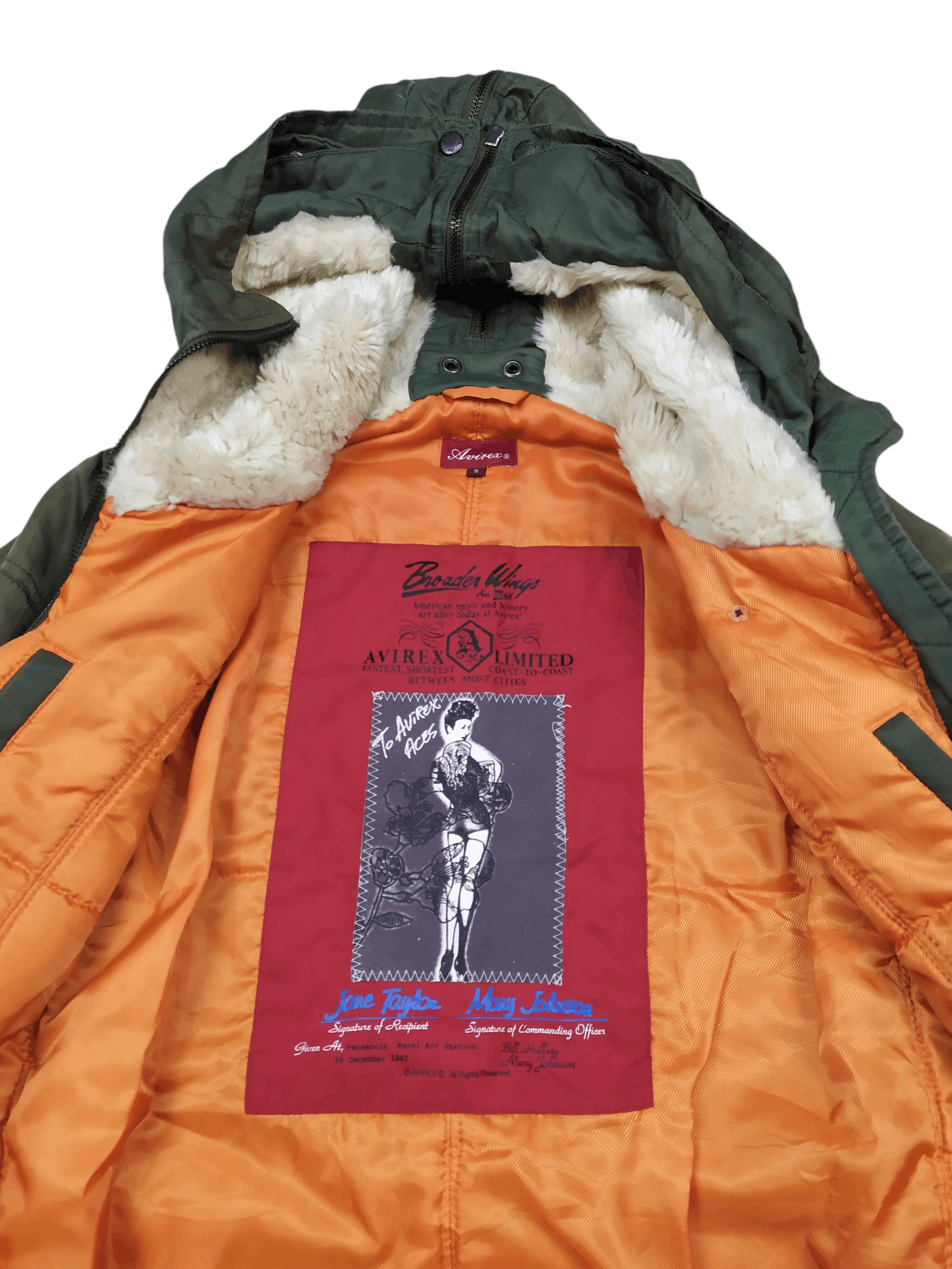 Avirex Avirex Limited Type M-2 Long Jumper Military Long Cod Size S / US 4 / IT 40 - 8 Thumbnail