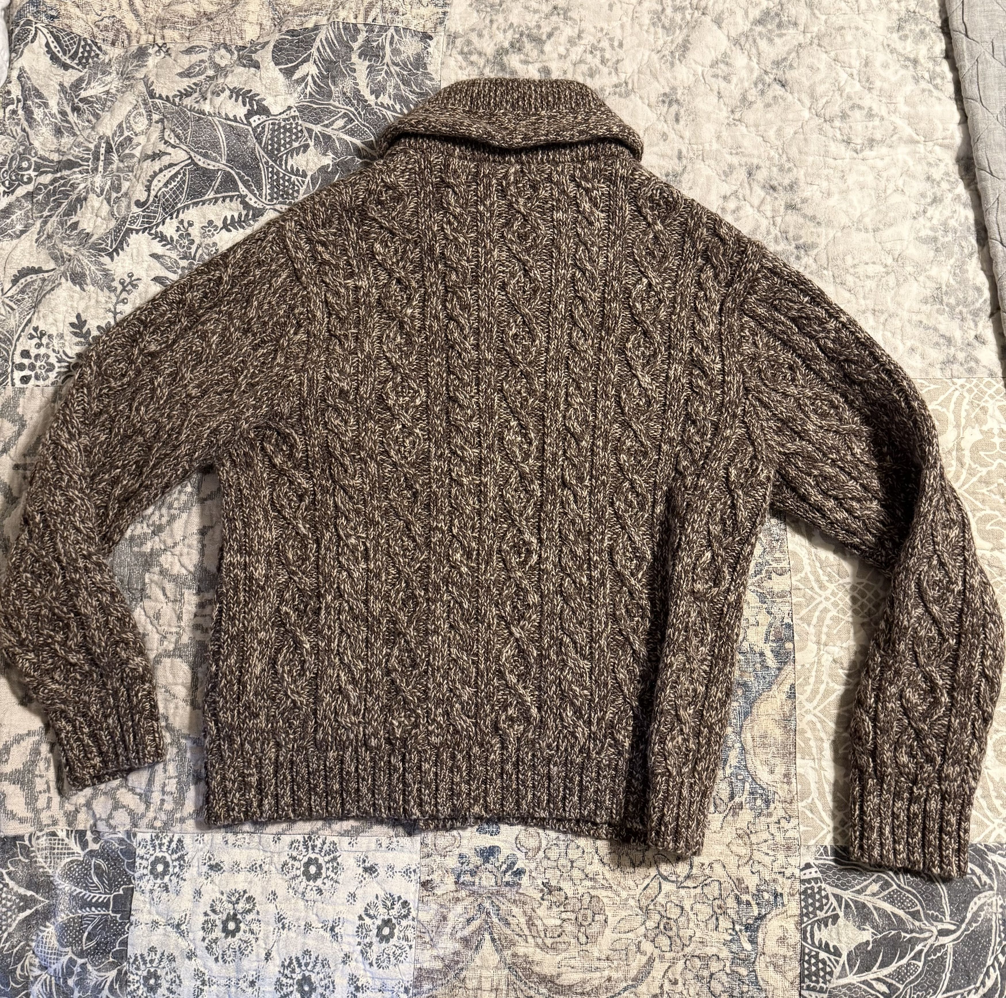 RRL Ralph Lauren RRL Marled Wool Cardigan Size US L / EU 52-54 / 3 - 2 Thumbnail