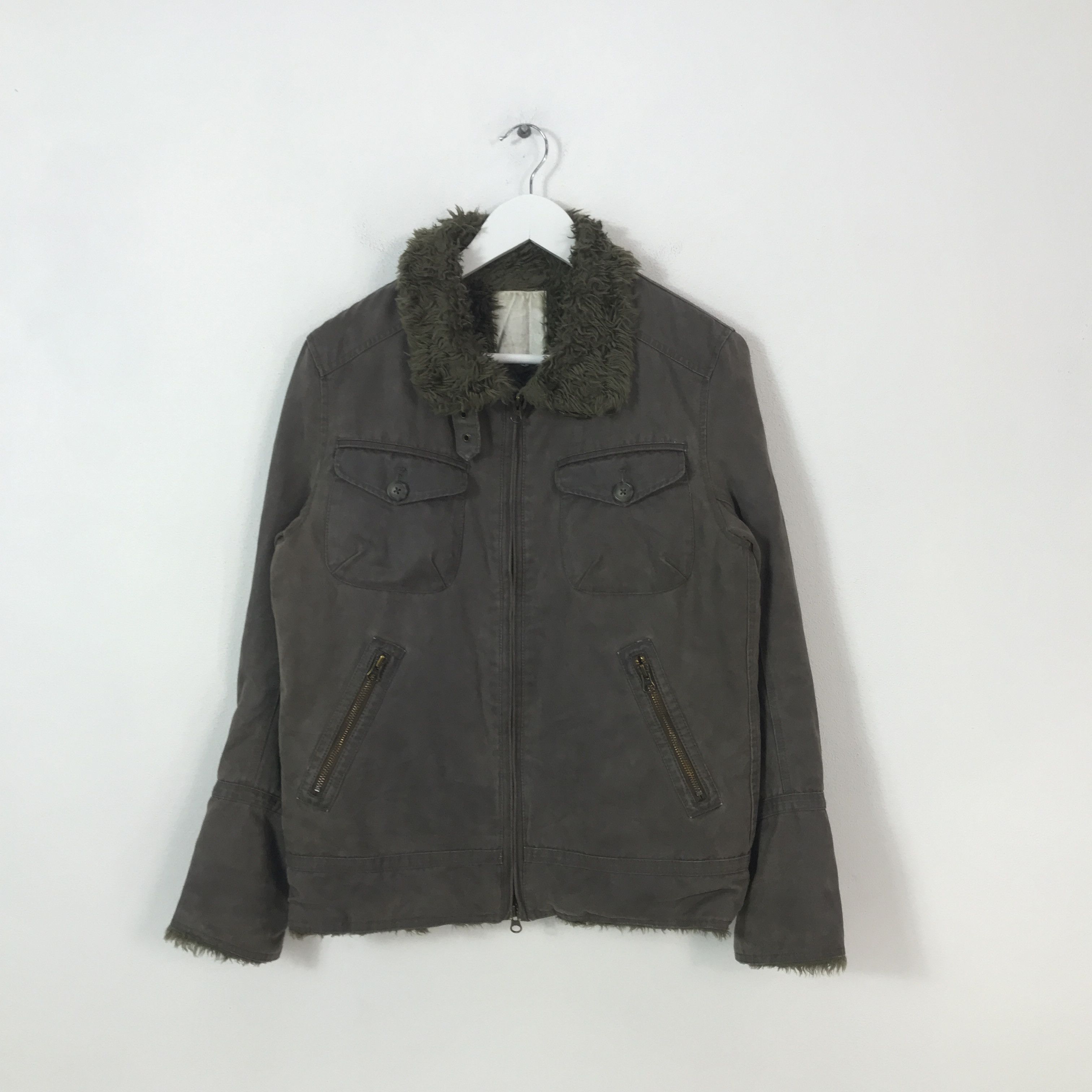Japanese Brand japanese brand fur style punk jacket K66B20 Size US M / EU 48-50 / 2 - 1 Thumbnail
