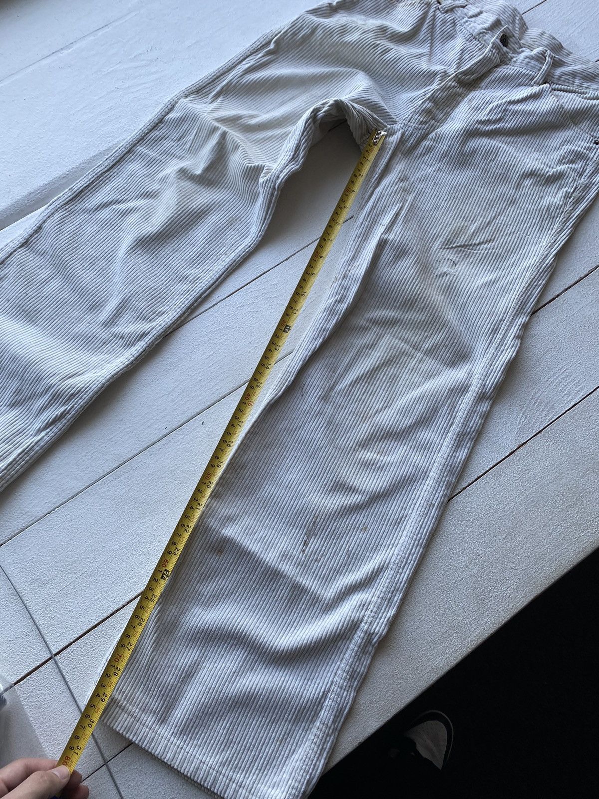 Lee × Vintage 🔥70s Lee Cooper Eclair Zip Corduroy Painted Mens Pants 30sz Size US 30 / EU 46 - 12 Thumbnail