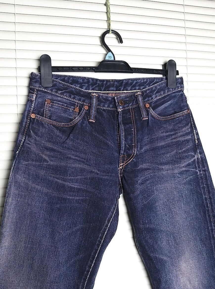 Japanese Brand GRAPH ZERO +/- MISUZU SELVEDGE 16OZ KOJIMA JAPAN JEANS Size US 30 / EU 46 - 4 Thumbnail