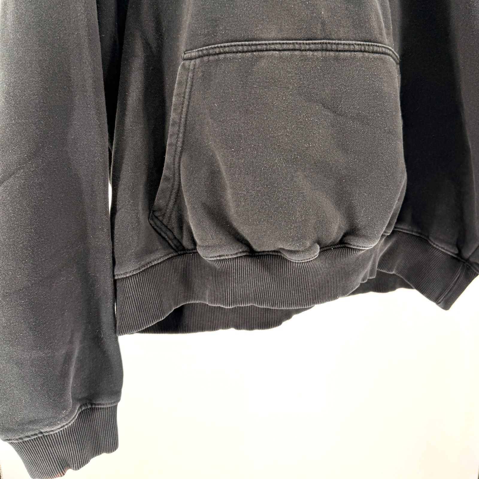 LFDY Live Fast Clothing Heavy Washed Black Graphic Hoodie Size US XL / EU 56 / 4 - 3 Thumbnail