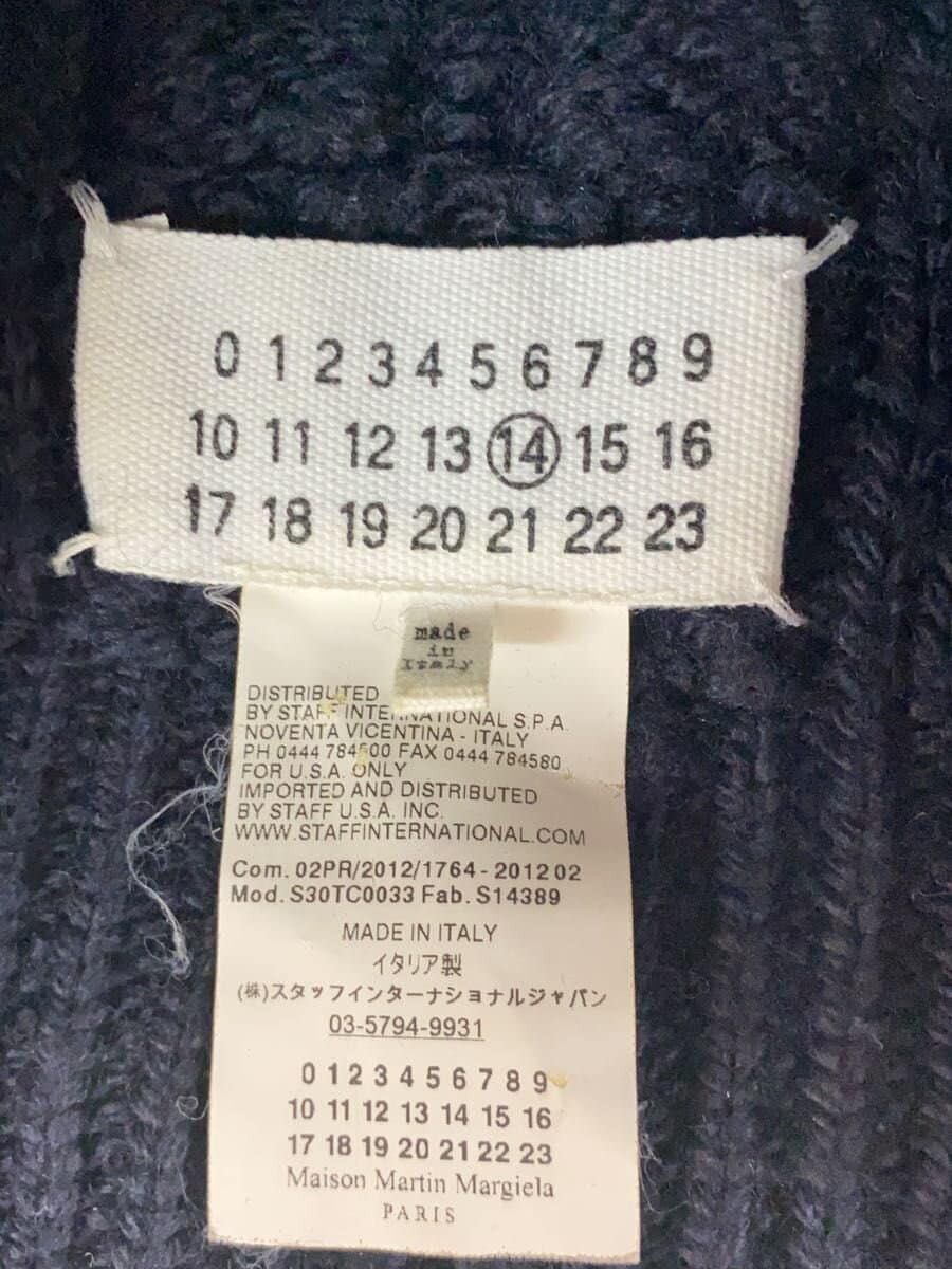 Maison Margiela AW12 4 Stitch Motif Wool Knit Beanie Size ONE SIZE - 4 Thumbnail