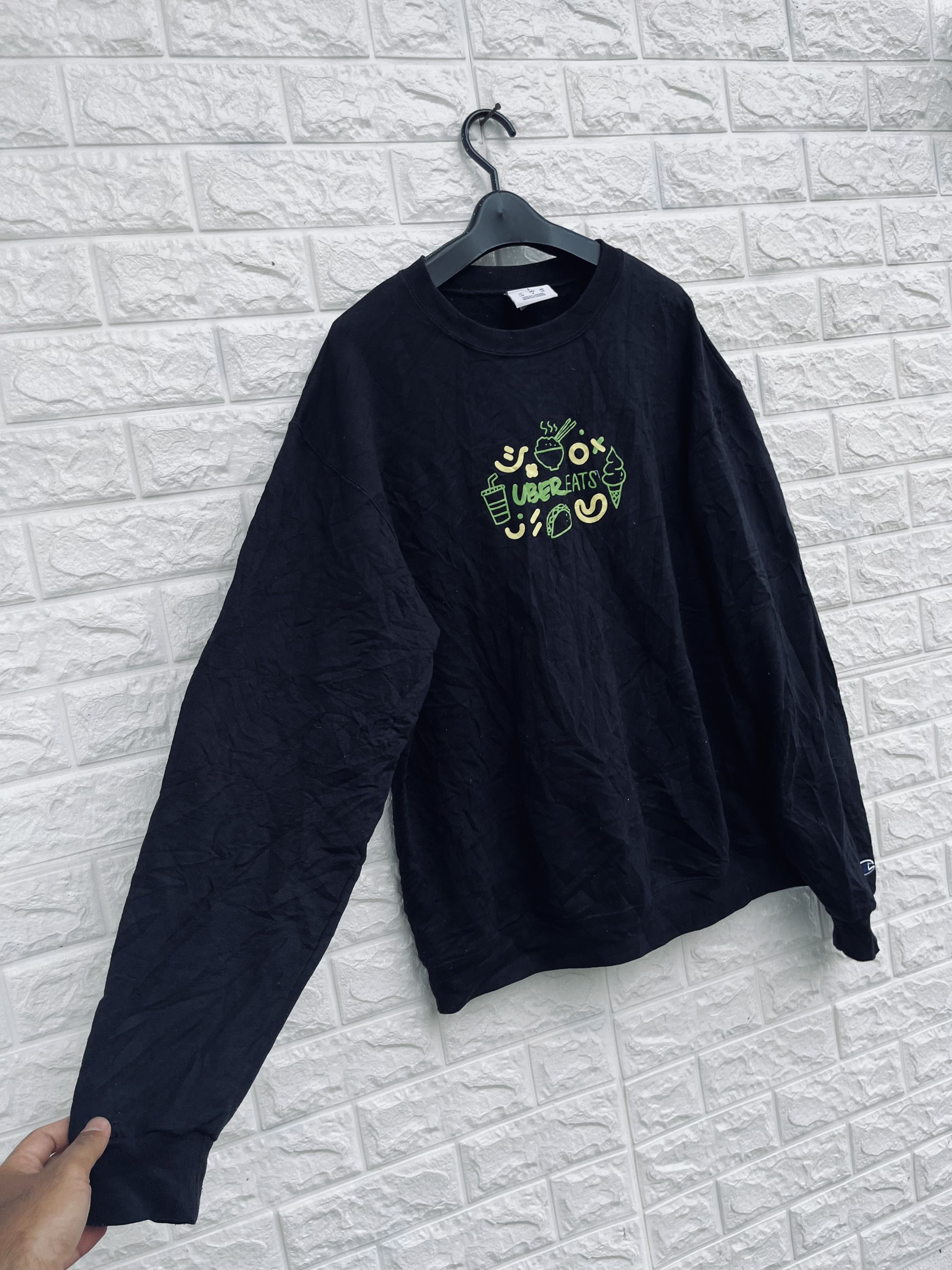 Champion × Vintage Vintage Champion Uber Eats Streetwear Fashion Style Size US L / EU 52-54 / 3 - 4 Thumbnail