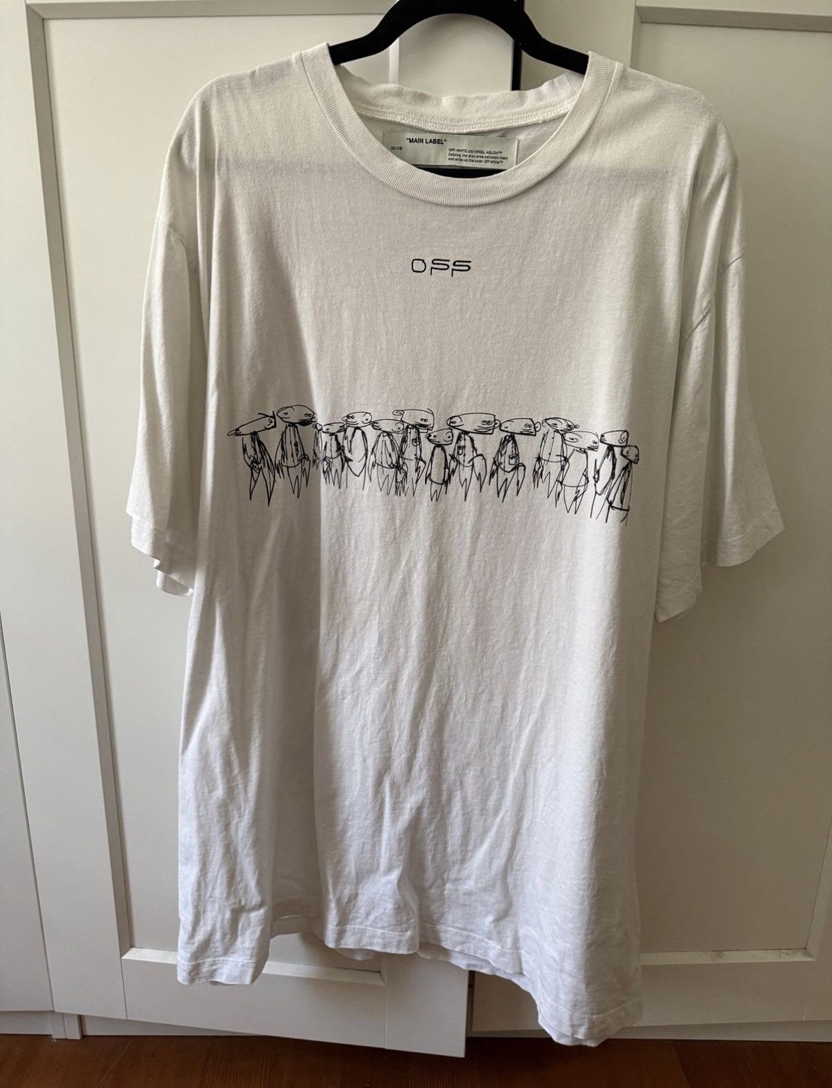 Futura × Off-White Off-White Virgil Abloh Off-White x Futura Atoms Over T-Shirt Size US L / EU 52-54 / 3 - 1 Thumbnail