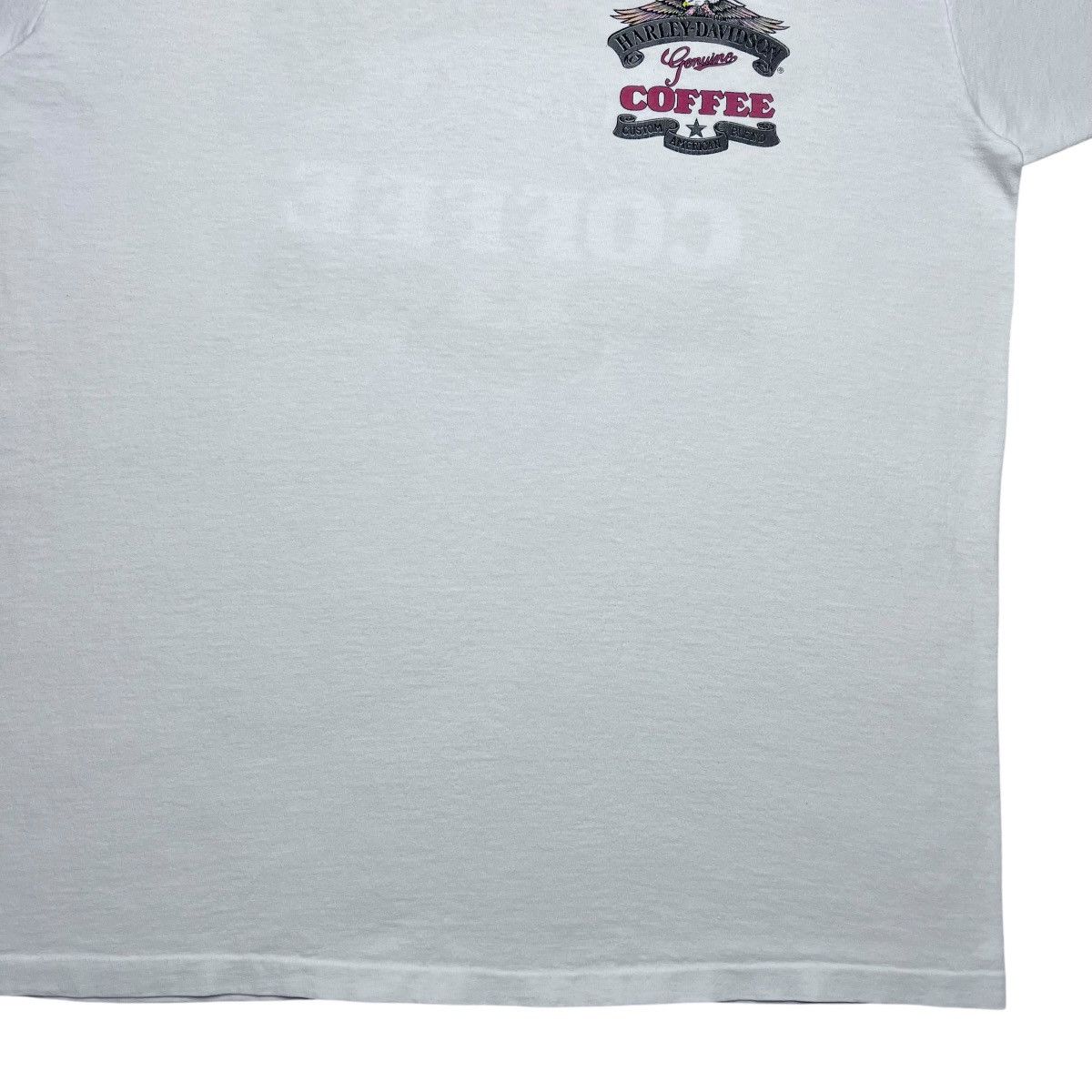 Harley Davidson 93 Harley Davidson Genuine Coffee Custom American Blend Tee Size US XL / EU 56 / 4 - 15 Thumbnail