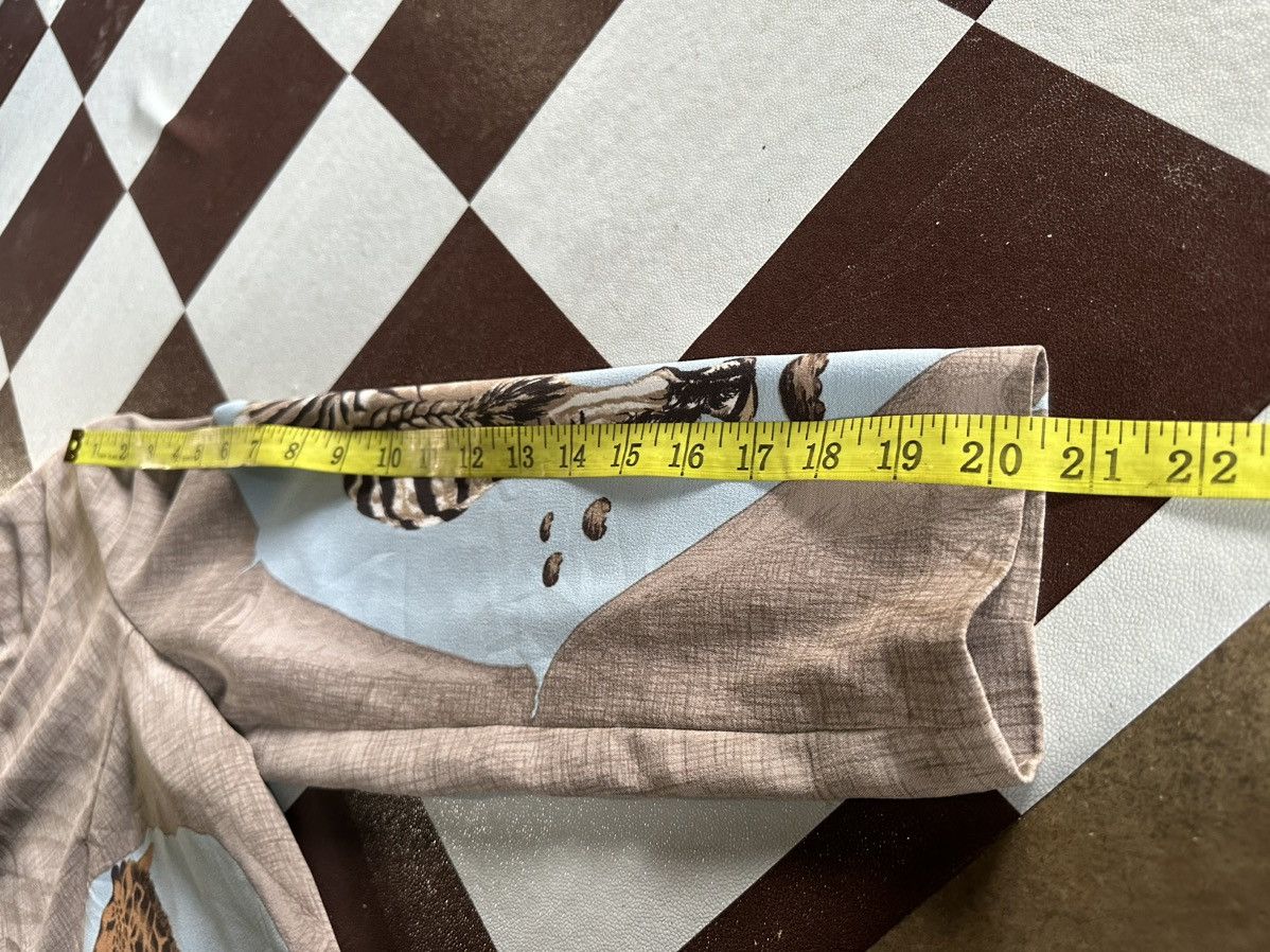 Japanese Brand animal printed silks shirts Size M / US 6-8 / IT 42-44 - 9 Thumbnail