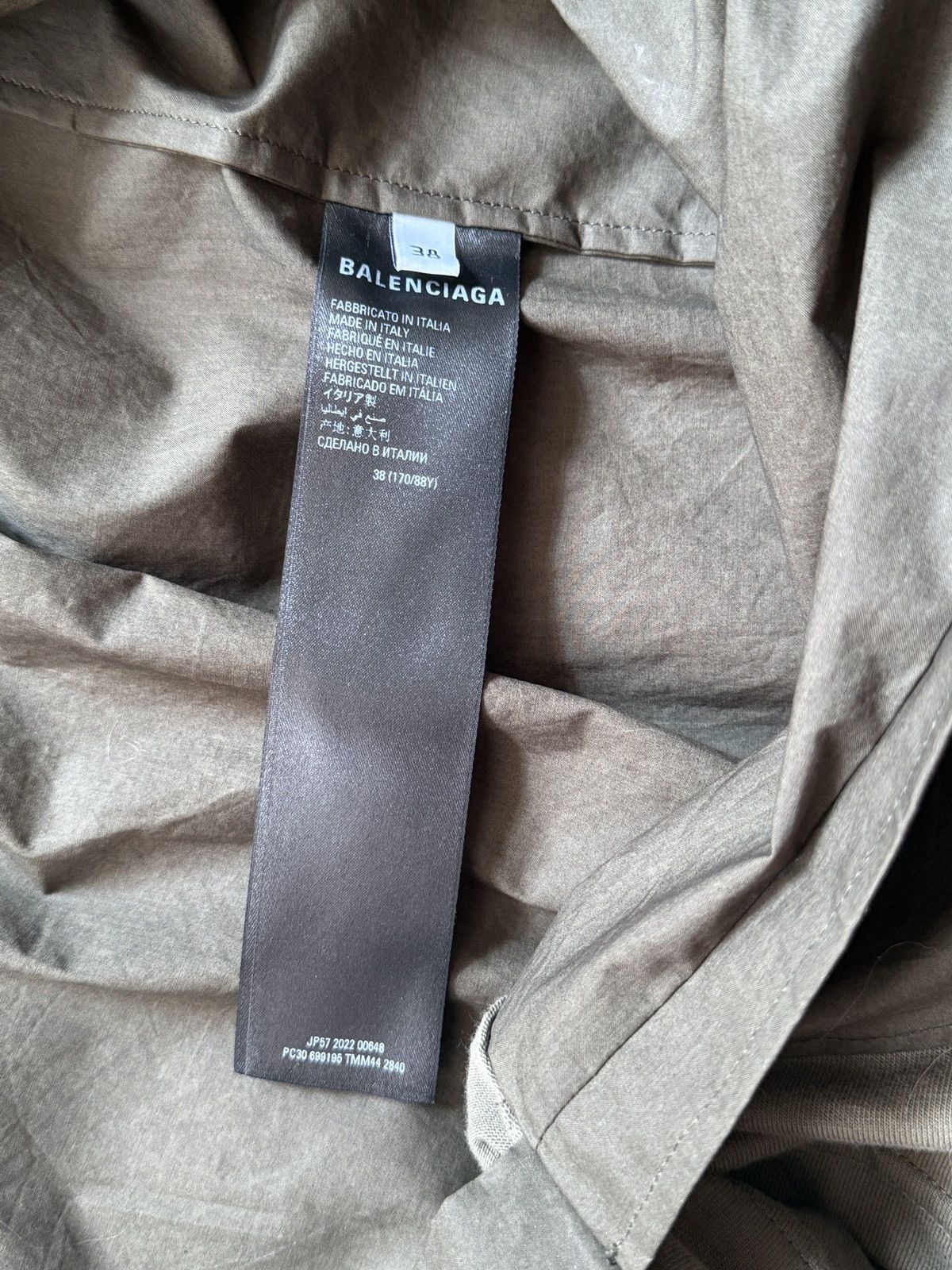 Balenciaga Layered Button Up Size US XL / EU 56 / 4 - 4 Thumbnail