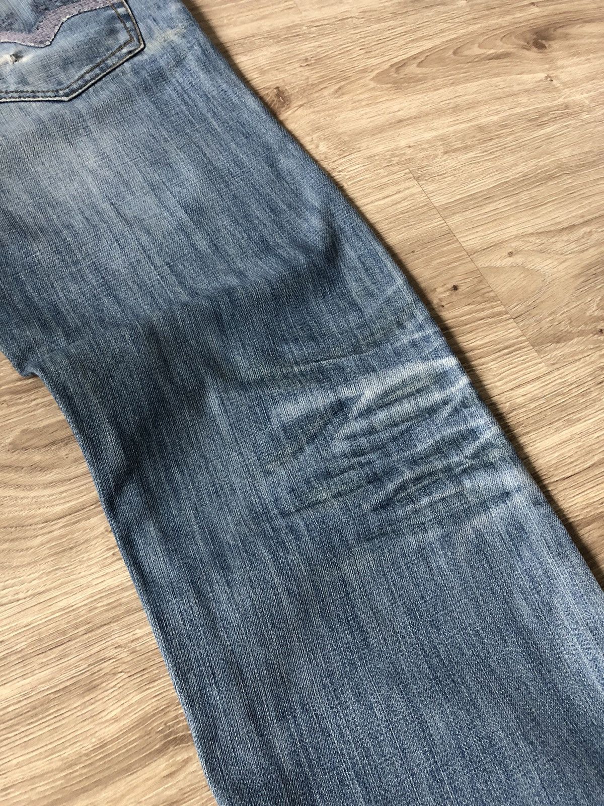 Diesel Vintage Diesel Y2K Japanese Style Distressed Denim Jeans Size US 34 / EU 50 - 4 Thumbnail