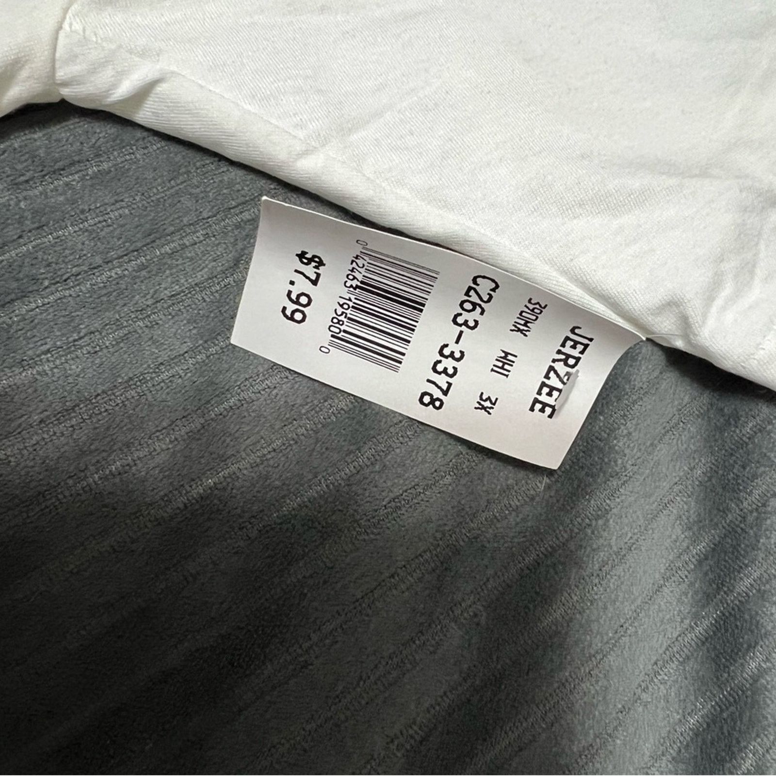 Jerzees Lot of 4 Vtg Vintage 90’s Blank Jerzees 50/50 3XL + 1 LRG Size US XXL / EU 58 / 5 - 9 Thumbnail
