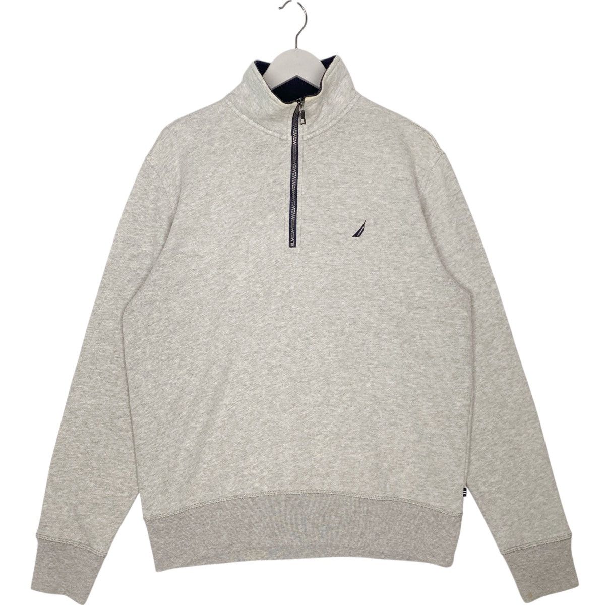 Vintage Vintage Nautica Since 1993 Half Zipper Sweatshirt Gray Sz S Size US S / EU 44-46 / 1 - 1 Thumbnail
