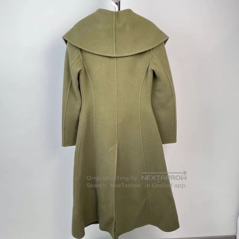 Loewe Loewe Military Green Double Breasted Long Reversible Coat Size XXS / US 00 / IT 34 - 5 Thumbnail