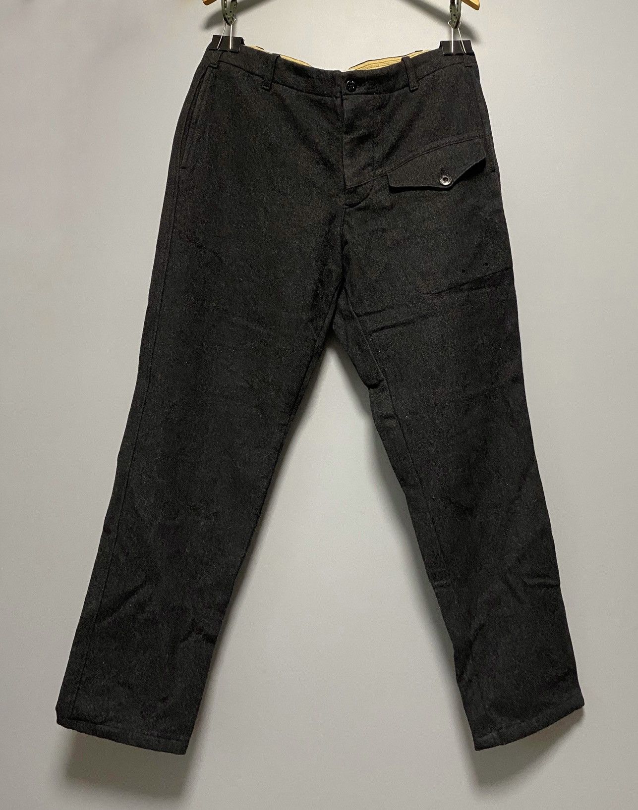 Stone Island VERY RARE Stone Island AW’99 Vintage Heavy Wool Trouser Pant Size US 38 / EU 54 - 2 Thumbnail