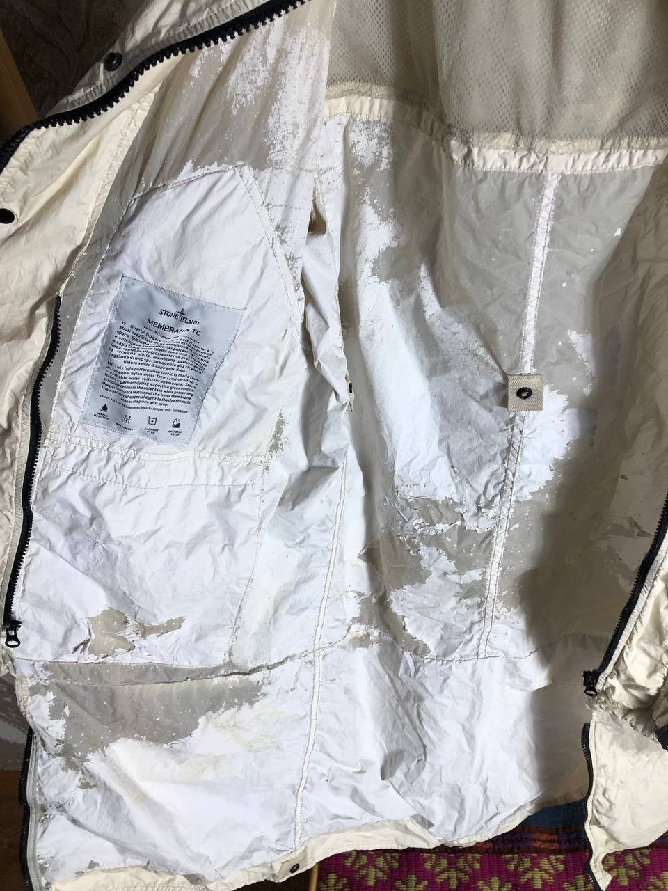 Stone Island VERY RARE STONE ISLAND MEMBRANA TC RAIN LIGHT JACKET Y2K 90s Size US L / EU 52-54 / 3 - 16 Thumbnail