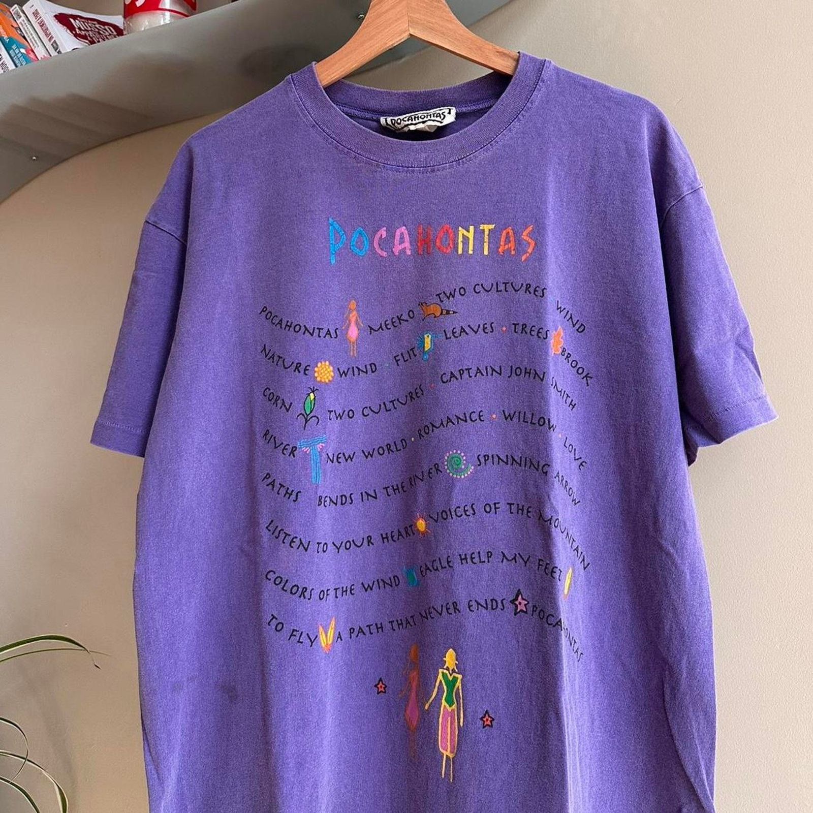 Disney × Vintage Vintage Disney Pocahontas Shirt Size US L / EU 52-54 / 3 - 2 Thumbnail