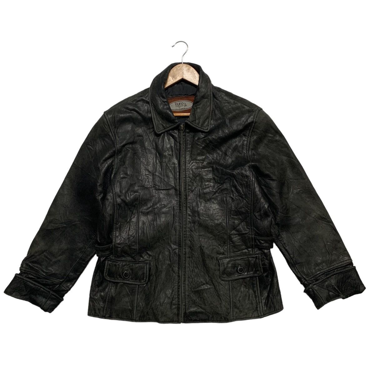 Other Vintage Euro Mondi Of California Leather Jacket Size L / US 10 / IT 46 - 1 Thumbnail