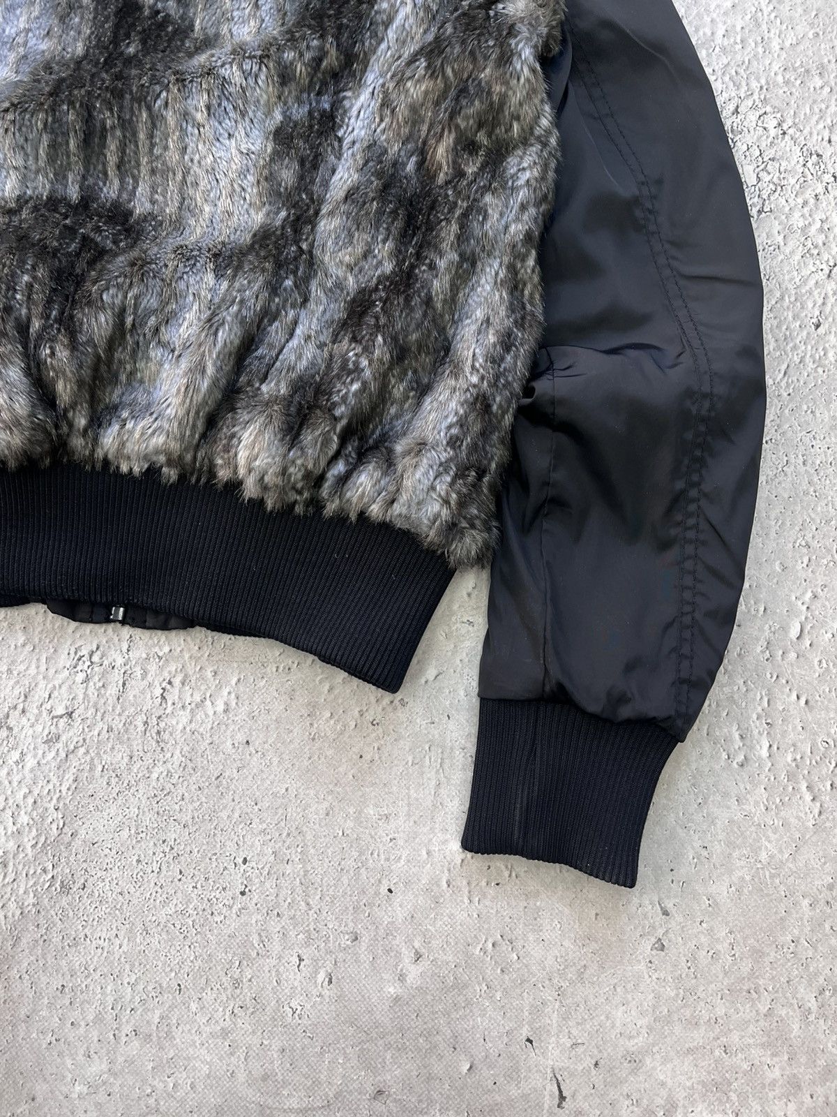 If Six Was Nine × Le Grande Bleu (L.G.B.) × Vintage HOOD COAT Vintage 70s Golden Fleece Bomber Military Jacket Size M / US 6-8 / IT 42-44 - 12 Thumbnail