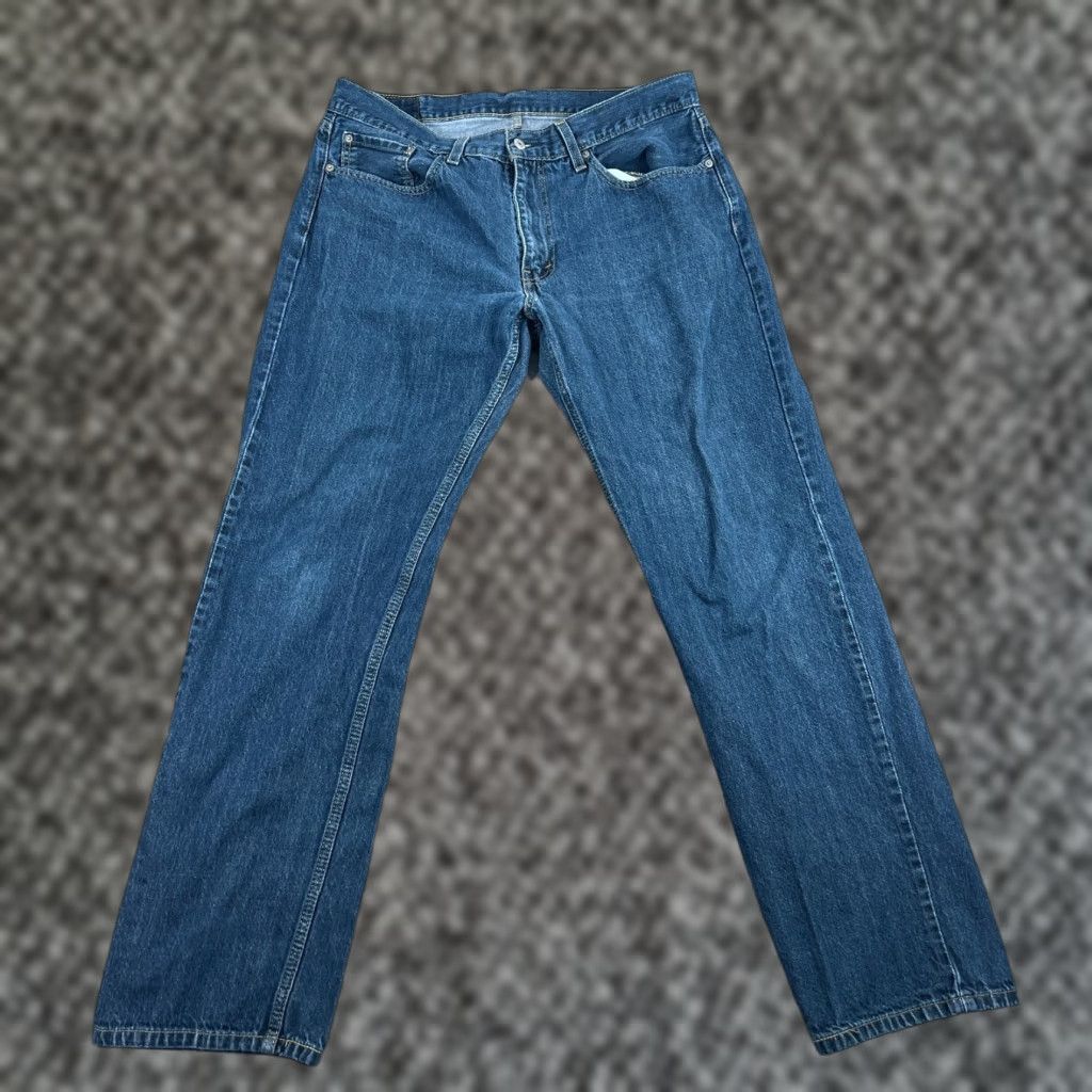 Levi's Levi’s Men’s 559 Relaxed Straight Jeans 36x34 Blue Denim Cotton Blend 5-Pocket Design Regular Mens Straight Jeans Size US 36 / EU 52 - 1 Thumbnail