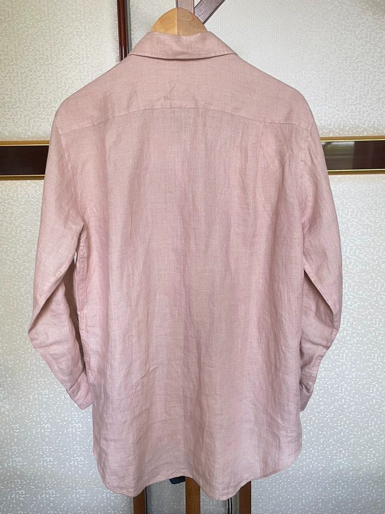 Other LORO PIANA Full linen ladies shirt Size M / US 6-8 / IT 42-44 - 2 Thumbnail