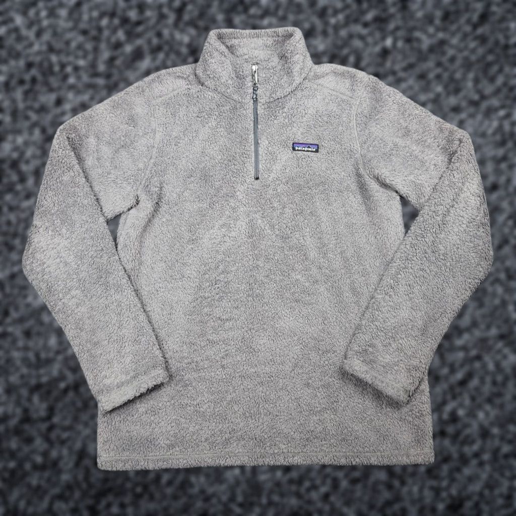 Patagonia Patagonia Los Gatos Fleece Pullover Jacket Men's M Gray 1/4 Zip Deep Pile 25890 Size US M / EU 48-50 / 2 - 1 Thumbnail