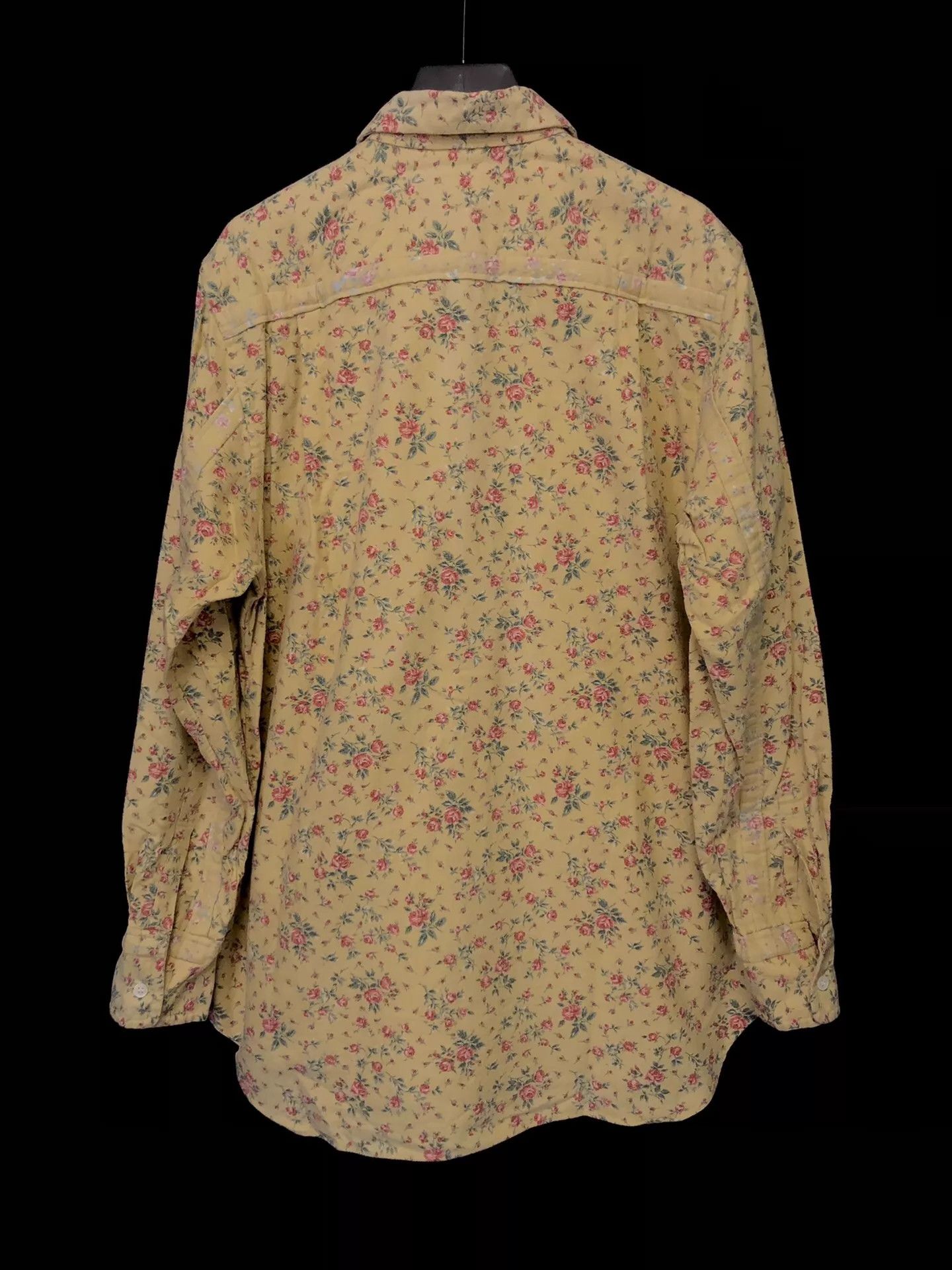Comme des Garcons Comme des Garçons 1998FW Floral Brushed Cotton Shirt Unisex Size US S / EU 44-46 / 1 - 2 Thumbnail