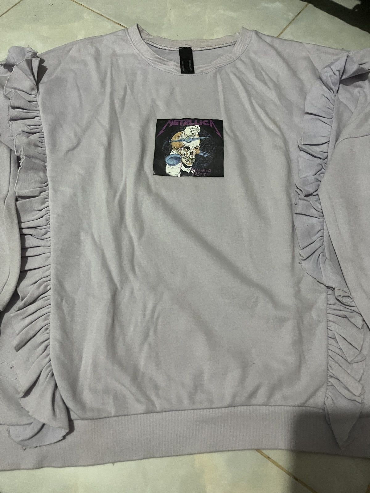 Japanese Brand × Vintage Metalica swetear Size L / US 10 / IT 46 - 2 Thumbnail