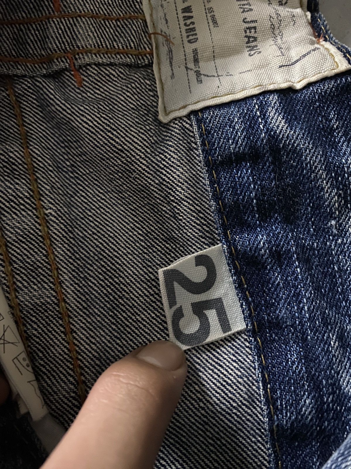 If Six Was Nine 2000's Lolita Seawash Multizip Flared Jeans Size US 28 / EU 44 - 12 Thumbnail