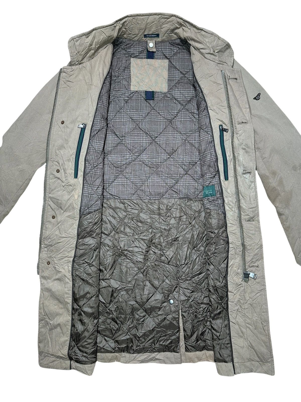 Henry Cotton's Henry Cotton's trench coat Size US XL / EU 56 / 4 - 4 Thumbnail
