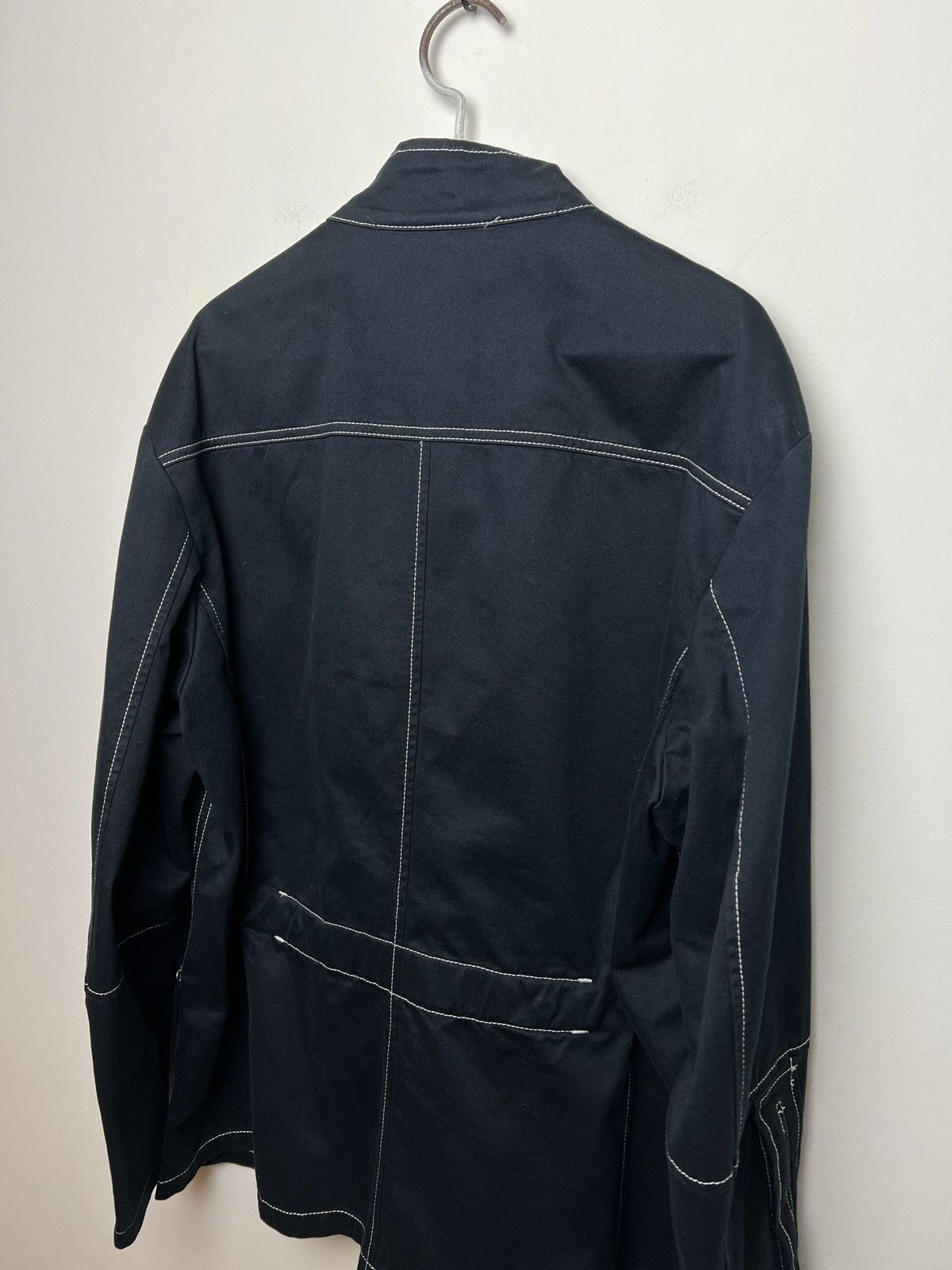 Giorgio Armani armani y2k archive solid work chore jacket Size US XL / EU 56 / 4 - 9 Thumbnail
