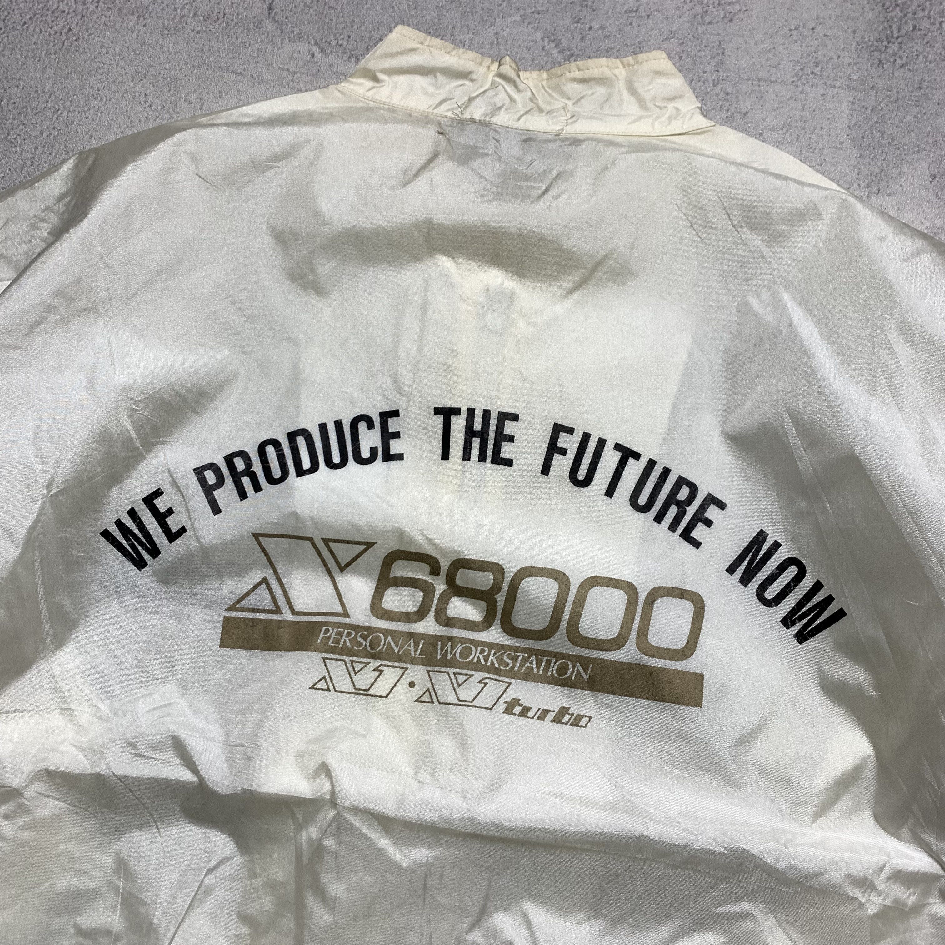 Vintage 1987 Vintage Sharp X68000 Computer Jacket Size US M / EU 48-50 / 2 - 2 Thumbnail